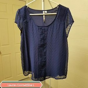 Scoop-neck Blouse